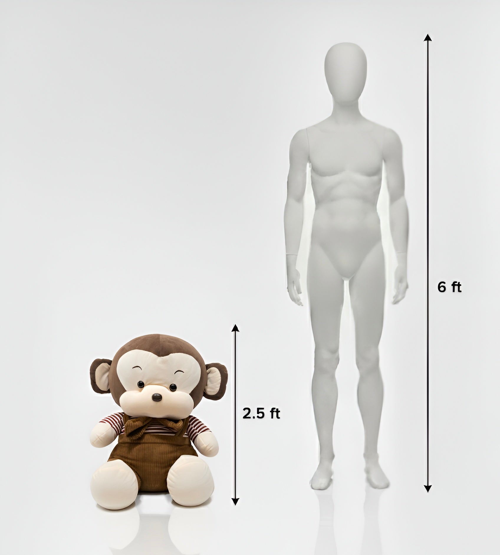 Large Monkey Plush Toy