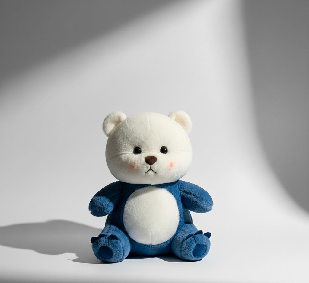 Large Blue Stitch Hoodie Bear