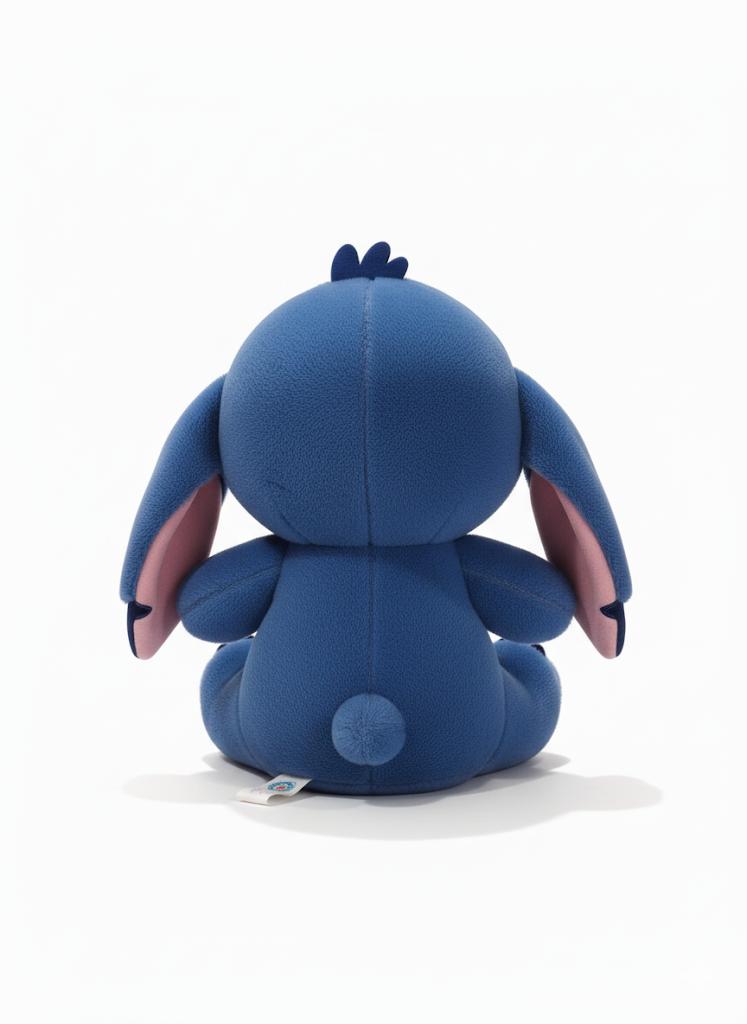 Small Blue Stitch Hoodie Bear