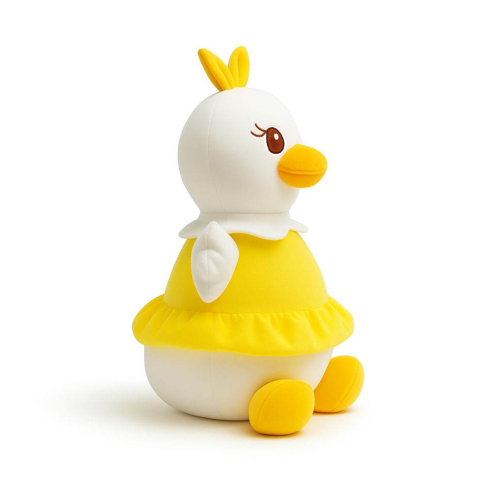 Yellow Plush Duck Toy