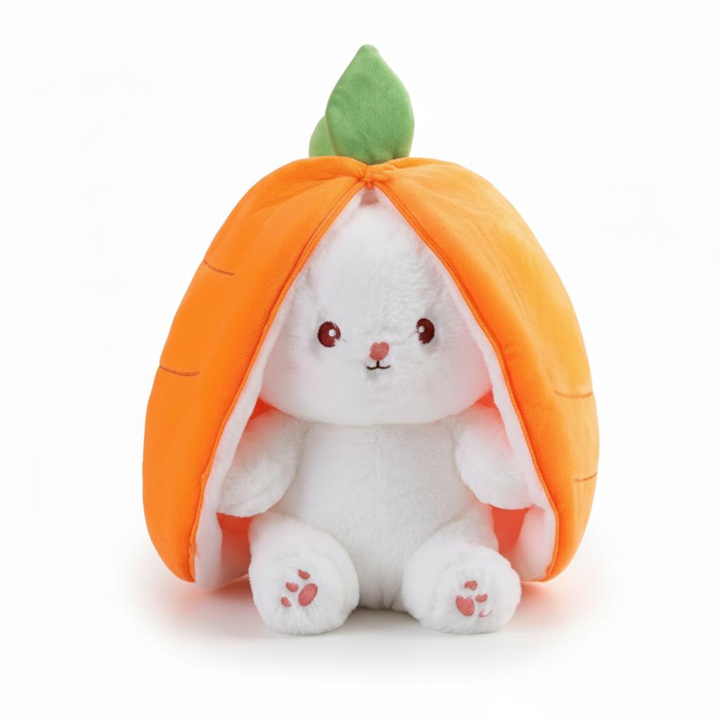 Carrot Bunny Plush